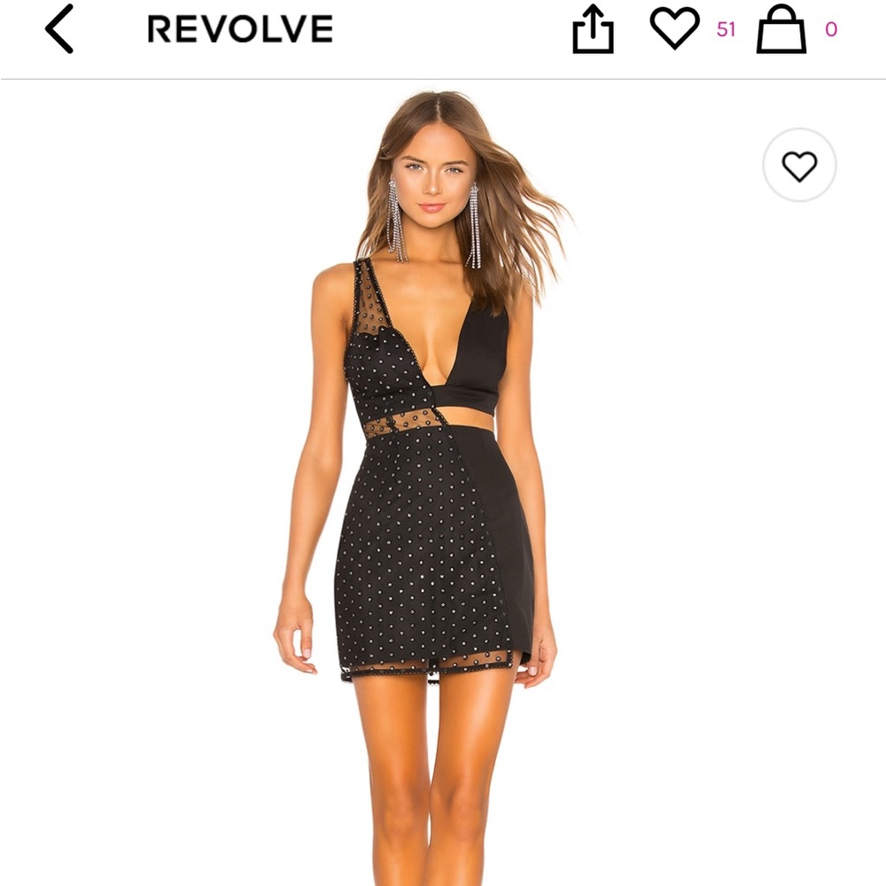 REVOLVE- H:ours laeticia mini dress size M